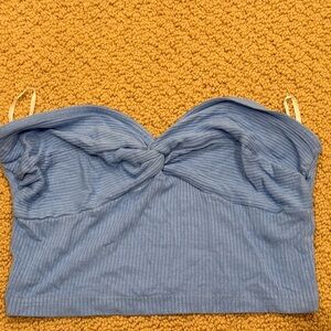 SHEIN Ribbed Crop Top